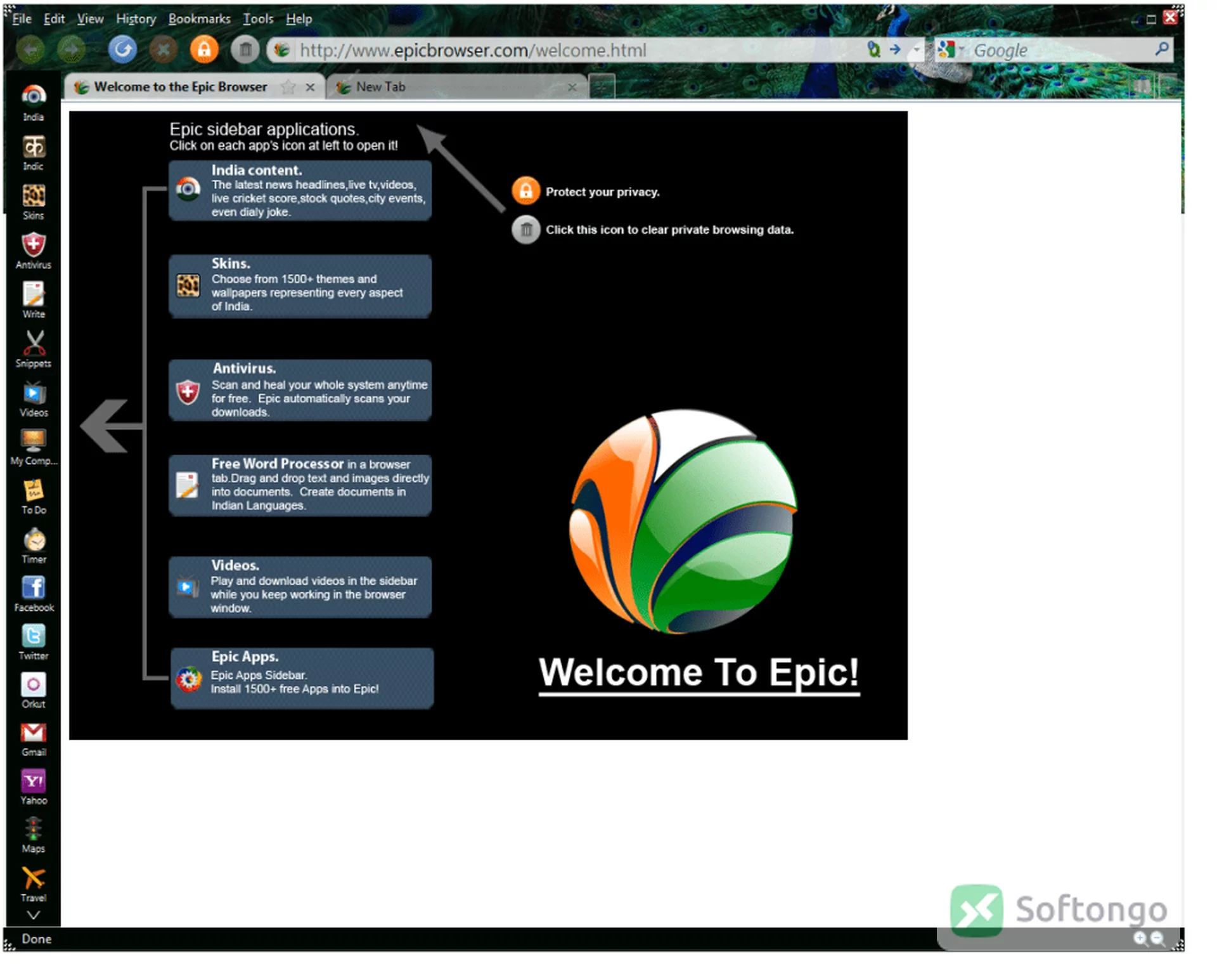 Epic Browser