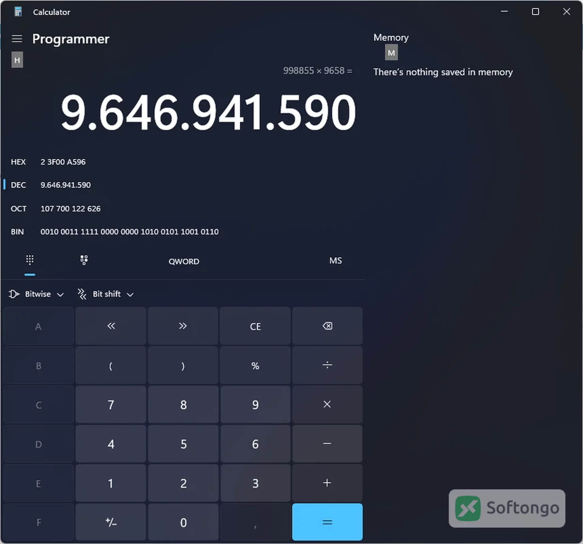 Windows Calculator