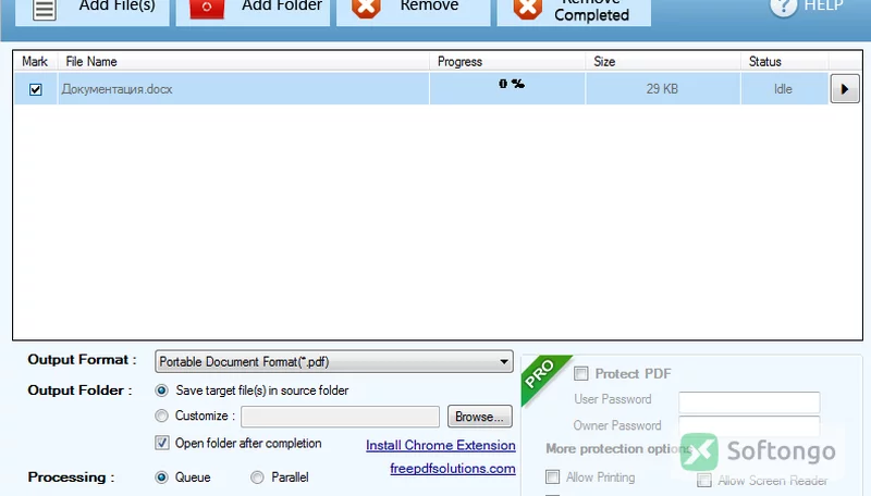 Free Word to PDF Converter