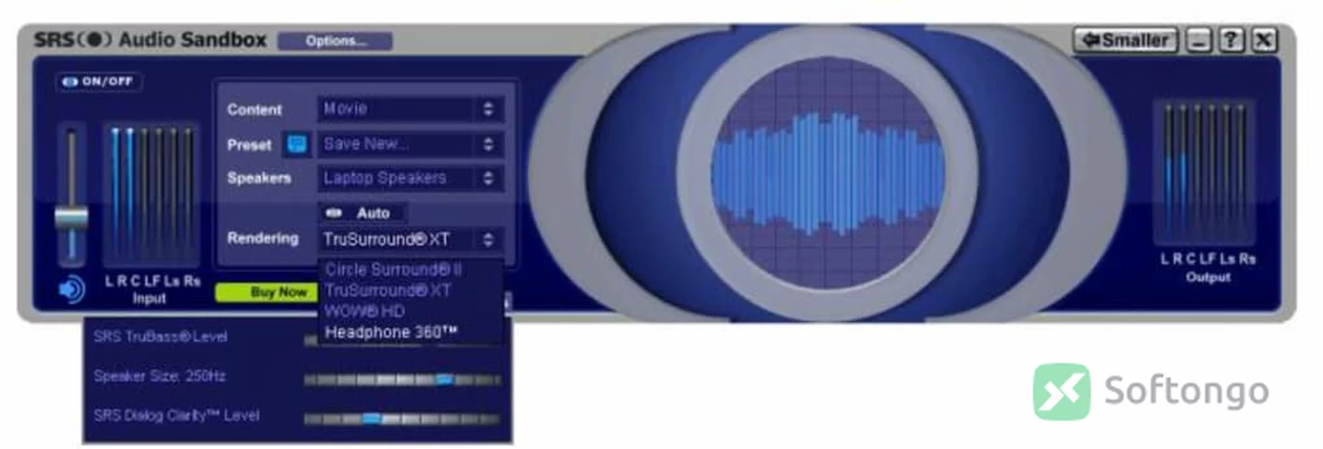 SRS Audio Sandbox