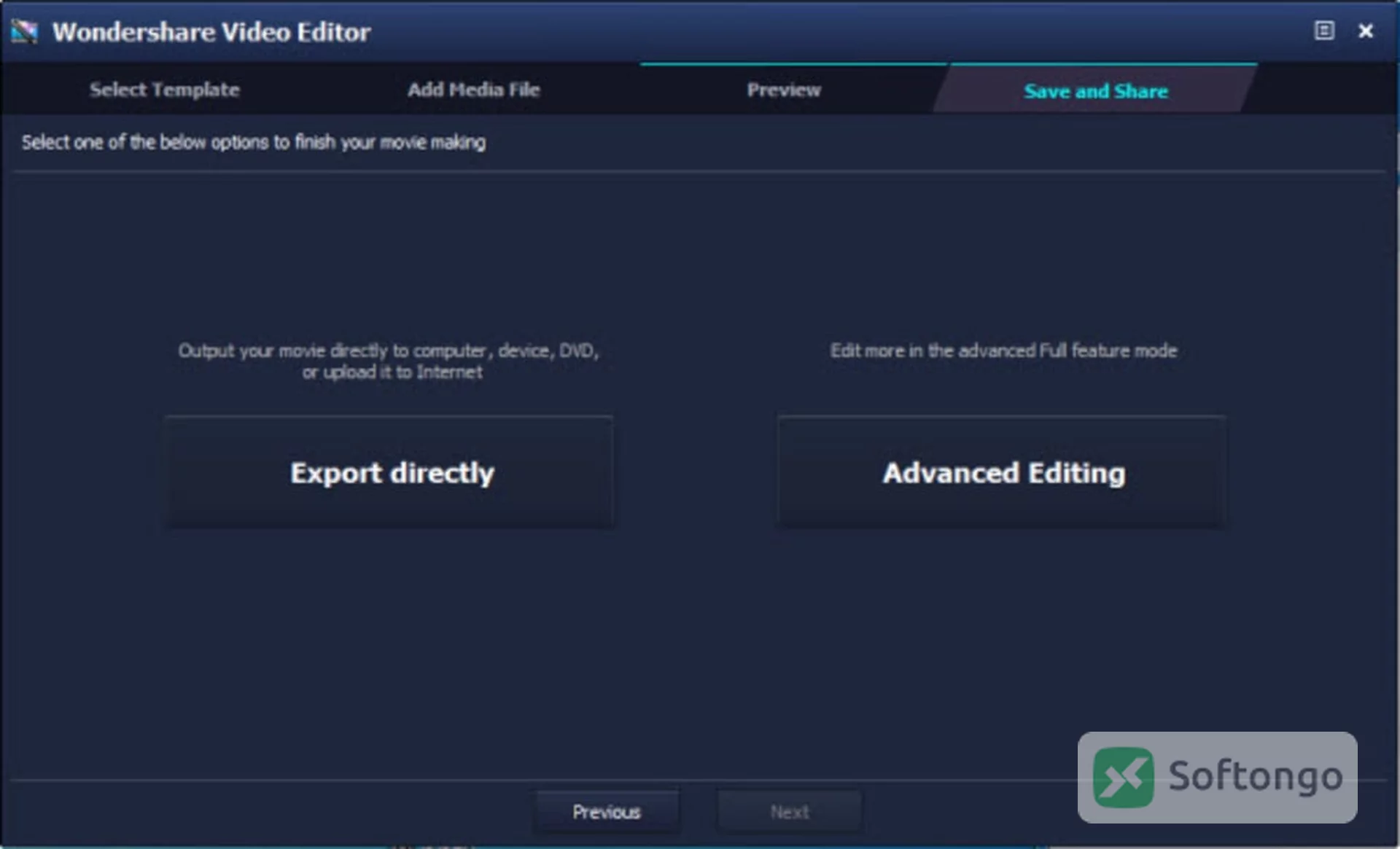 Wondershare Video Editor