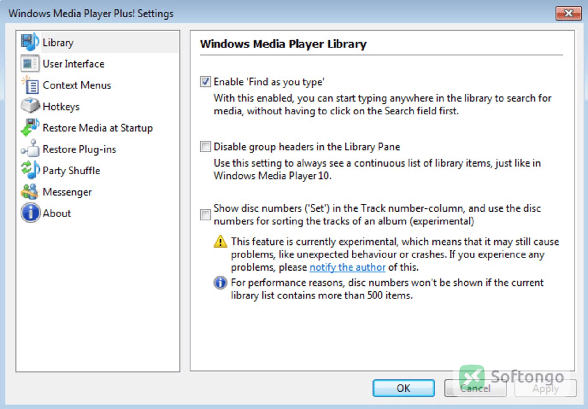 Windows Media Player Plus