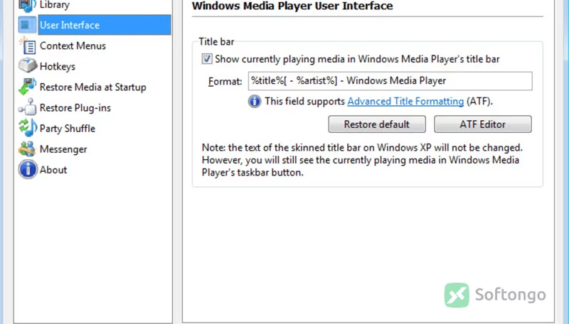 Windows Media Player Plus