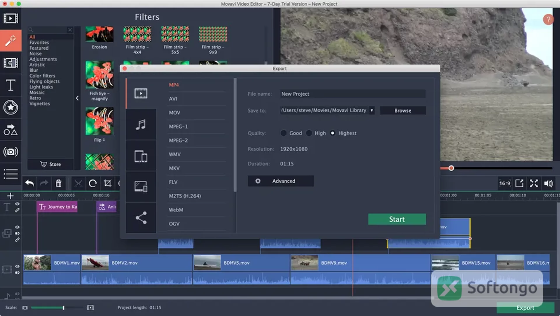 Movavi Video Editor