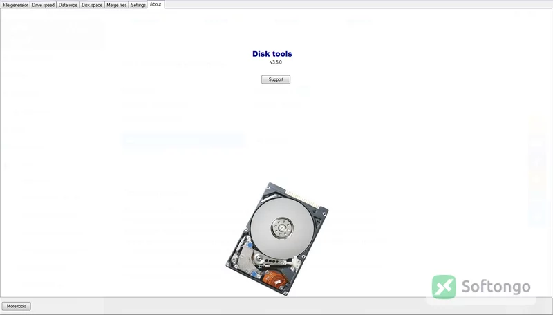 Disk tools