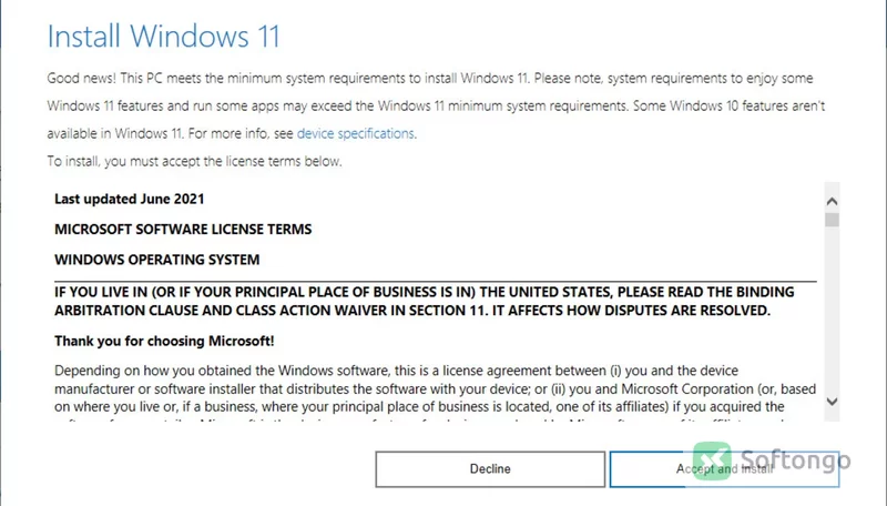 Windows 11 Installation Assistant