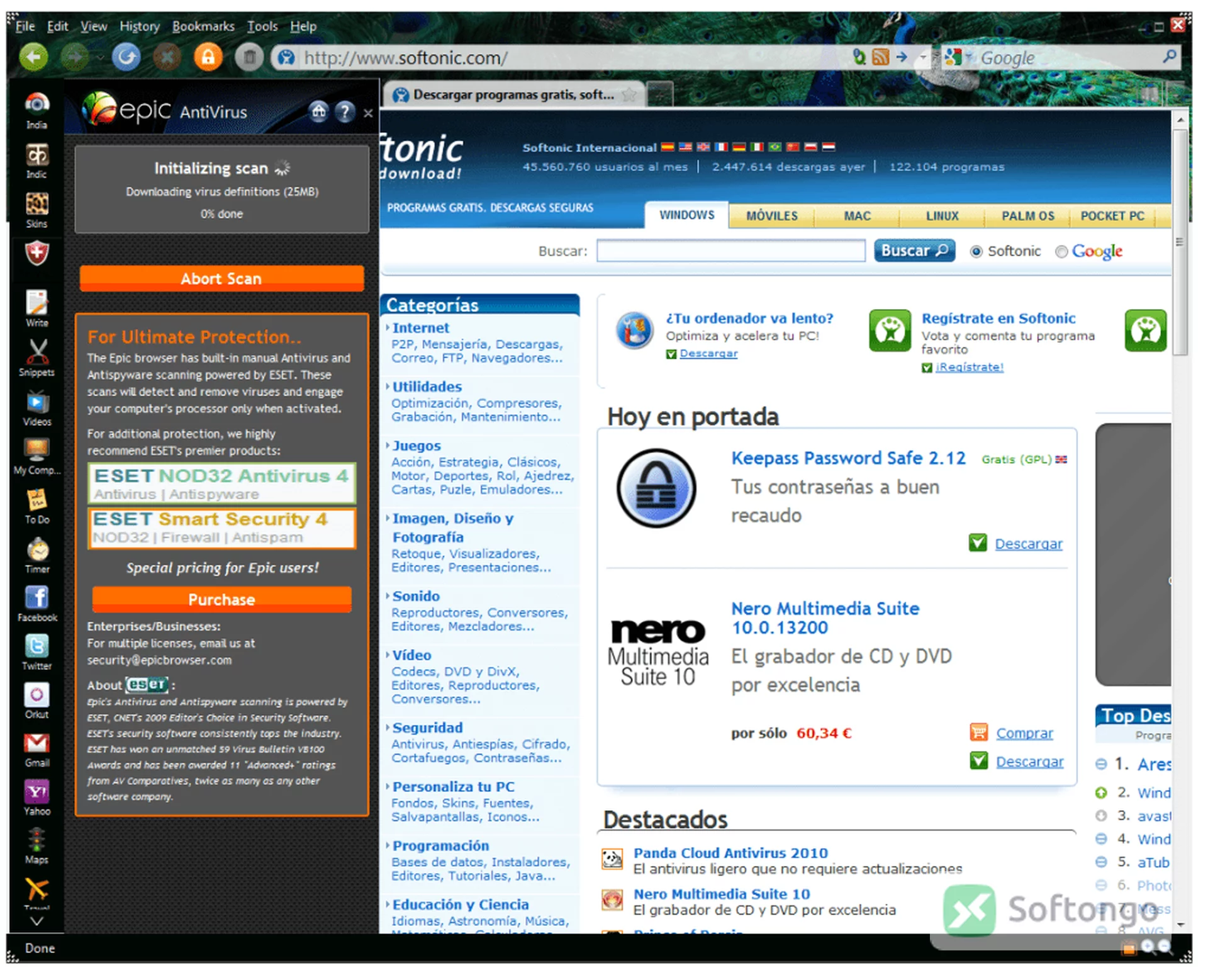 Epic Browser