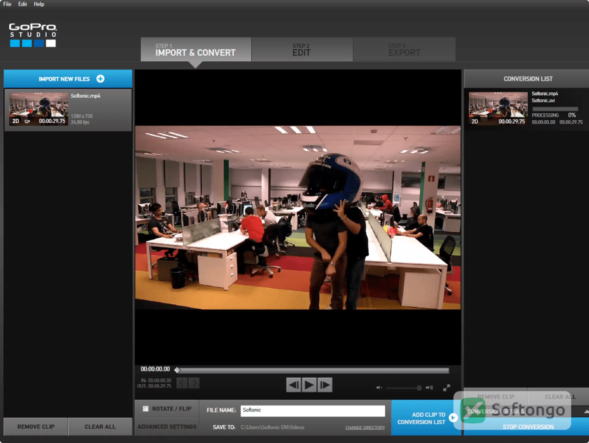 GoPro Studio