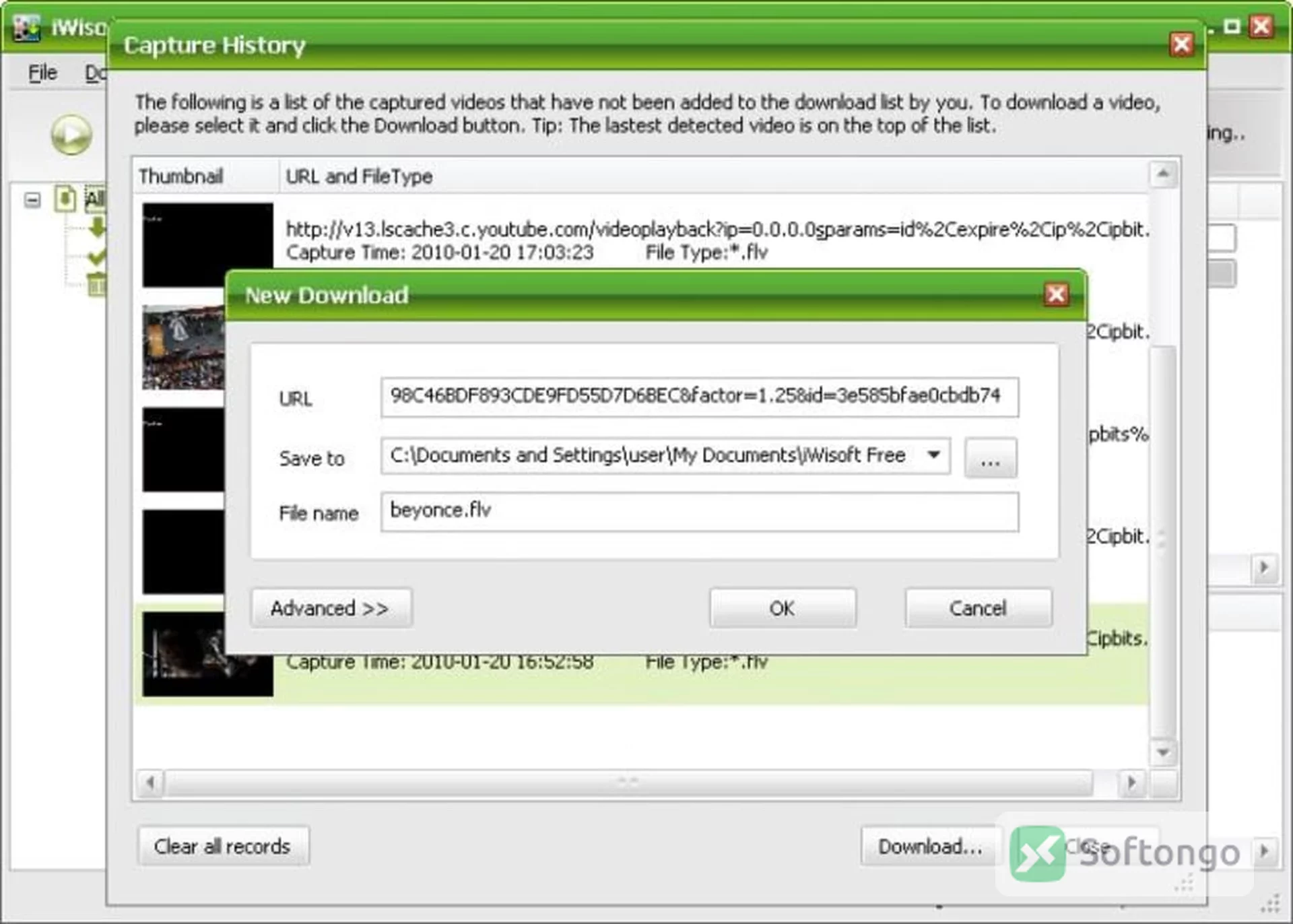 iWisoft Free Video Downloader