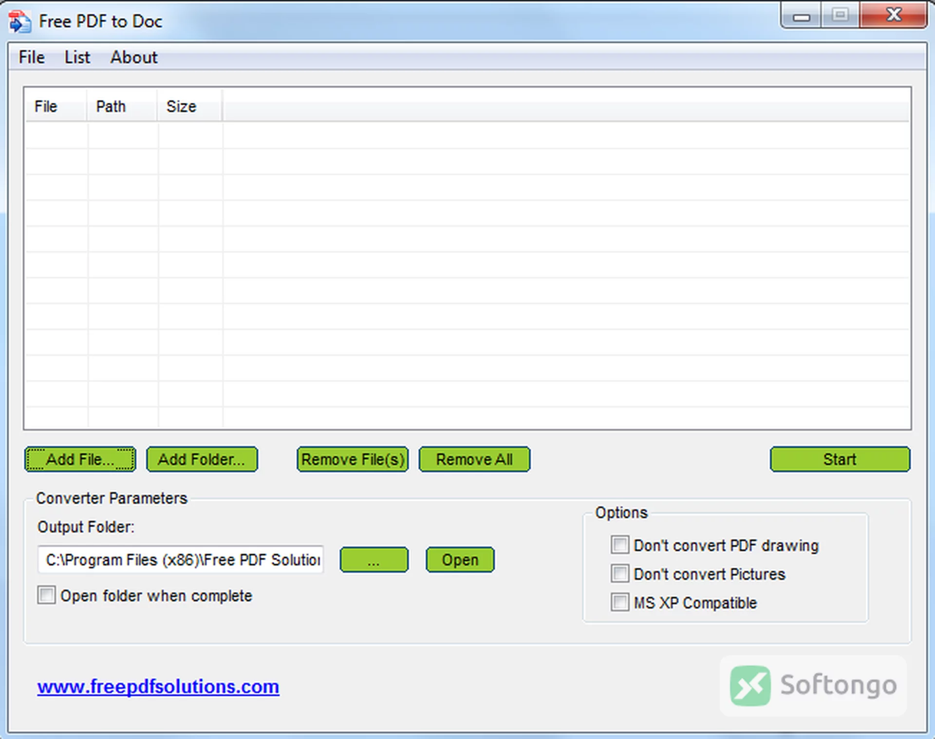 Free PDF to Doc Converter