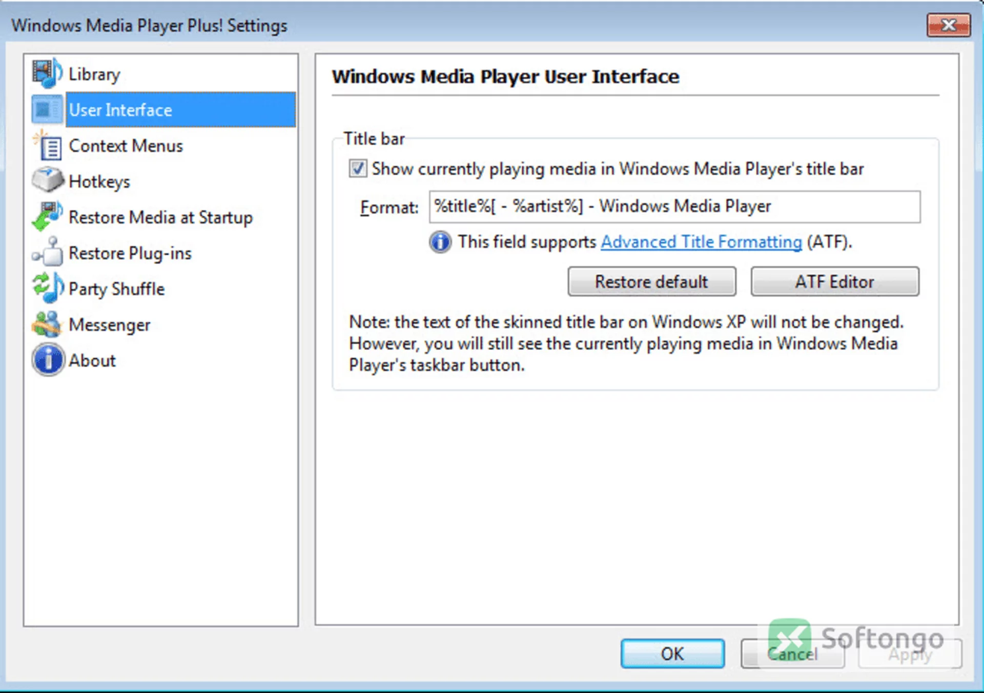 Windows Media Player Plus
