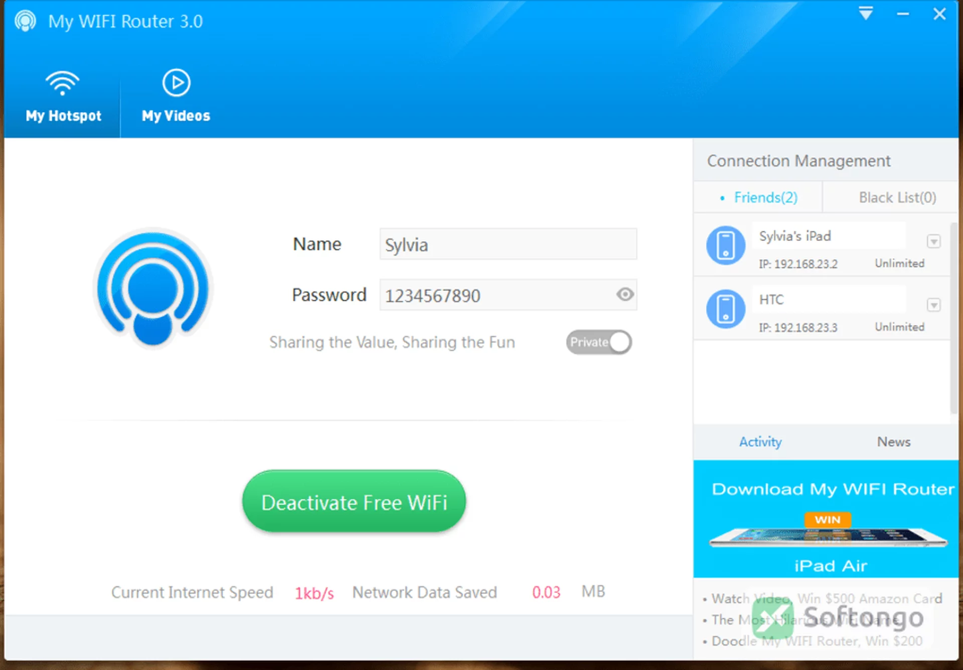 My WIFI Router