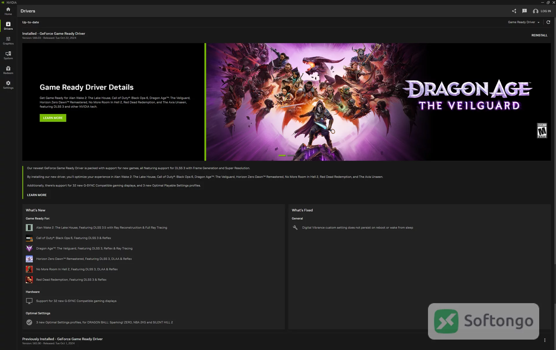 Nvidia app