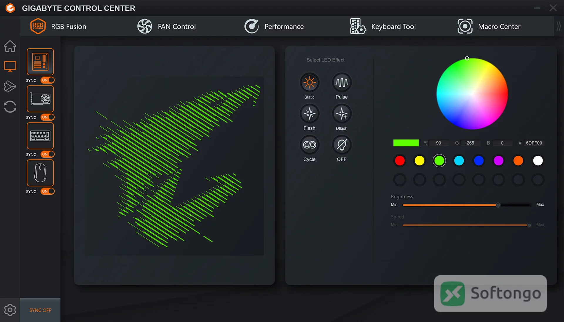 GIGABYTE Control Center