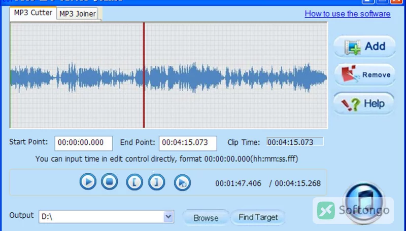 Free MP3 Cutter Joiner