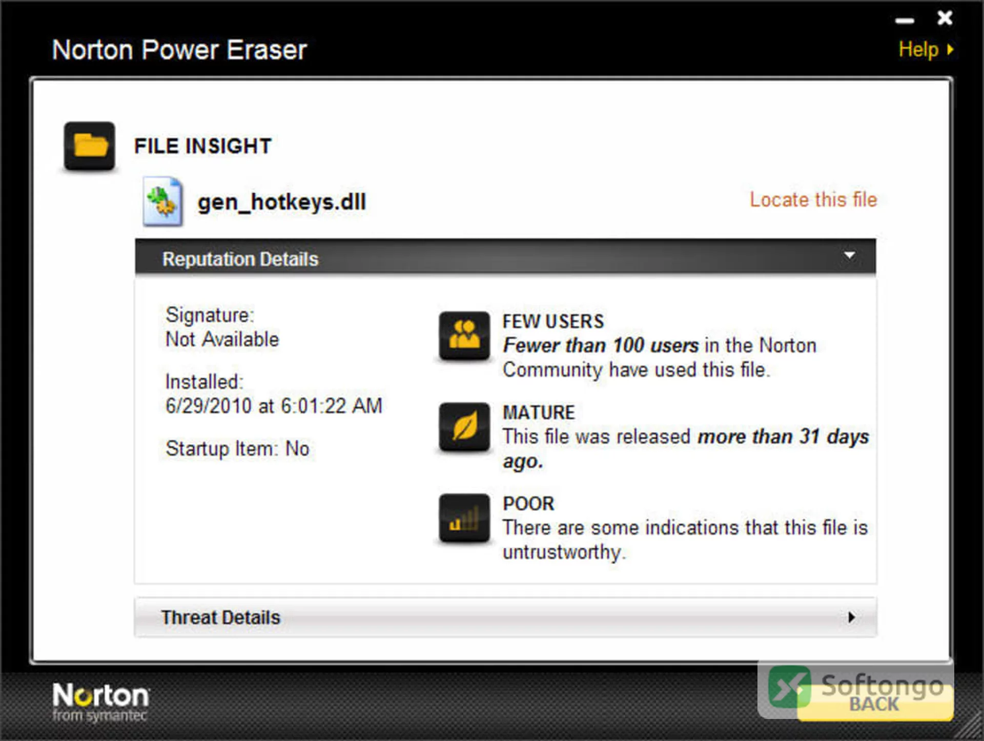 Norton Power Eraser