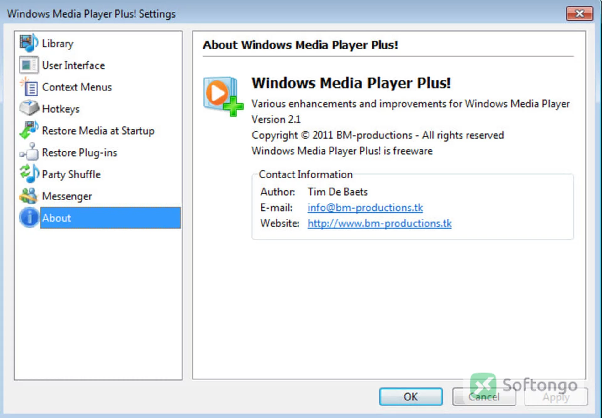 Windows Media Player Plus
