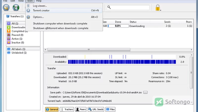qBittorrent