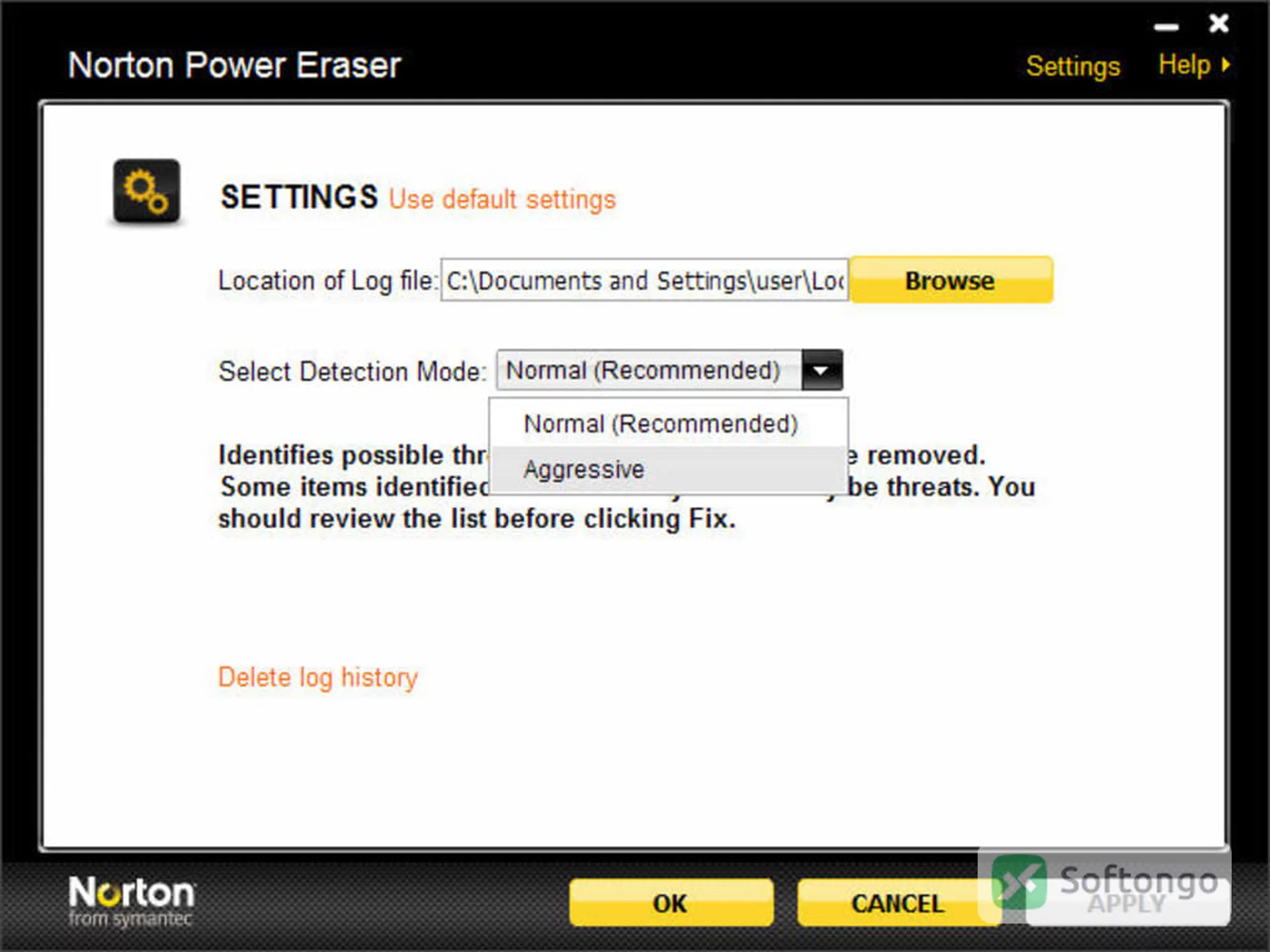Norton Power Eraser