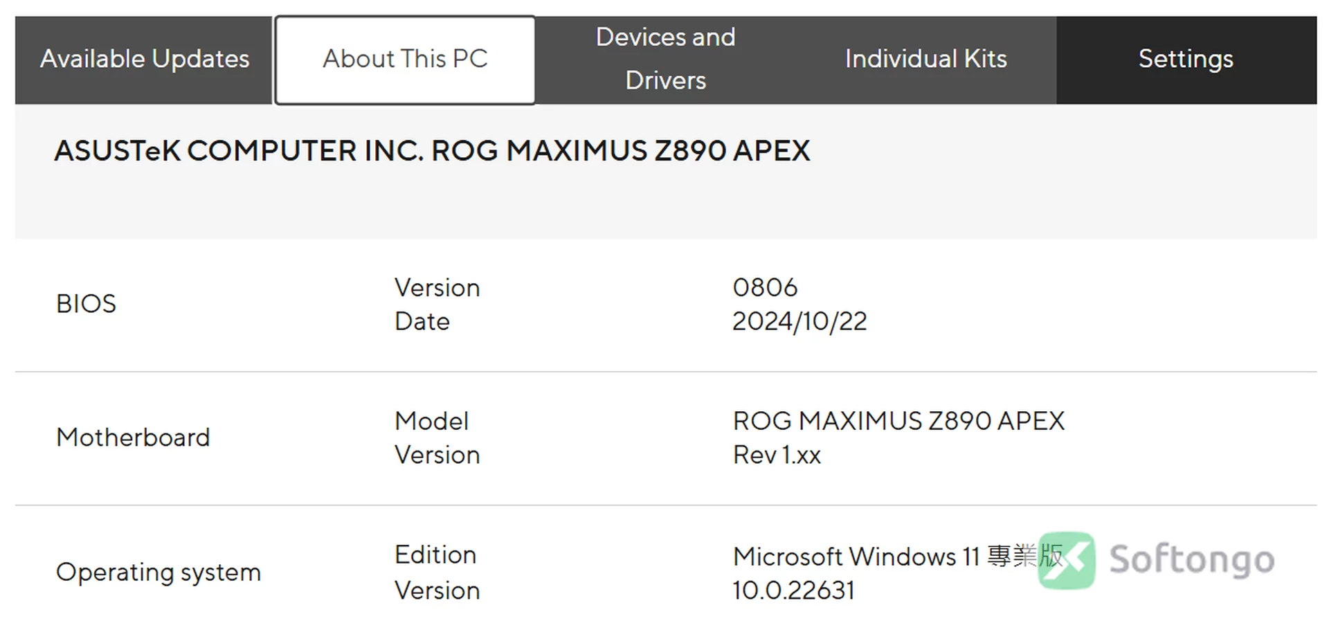 ASUS DriverHub