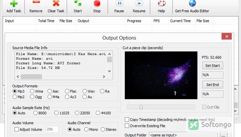 Free Video To Audio Converter