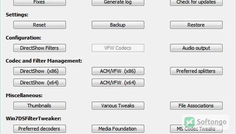 K-Lite Codec Pack