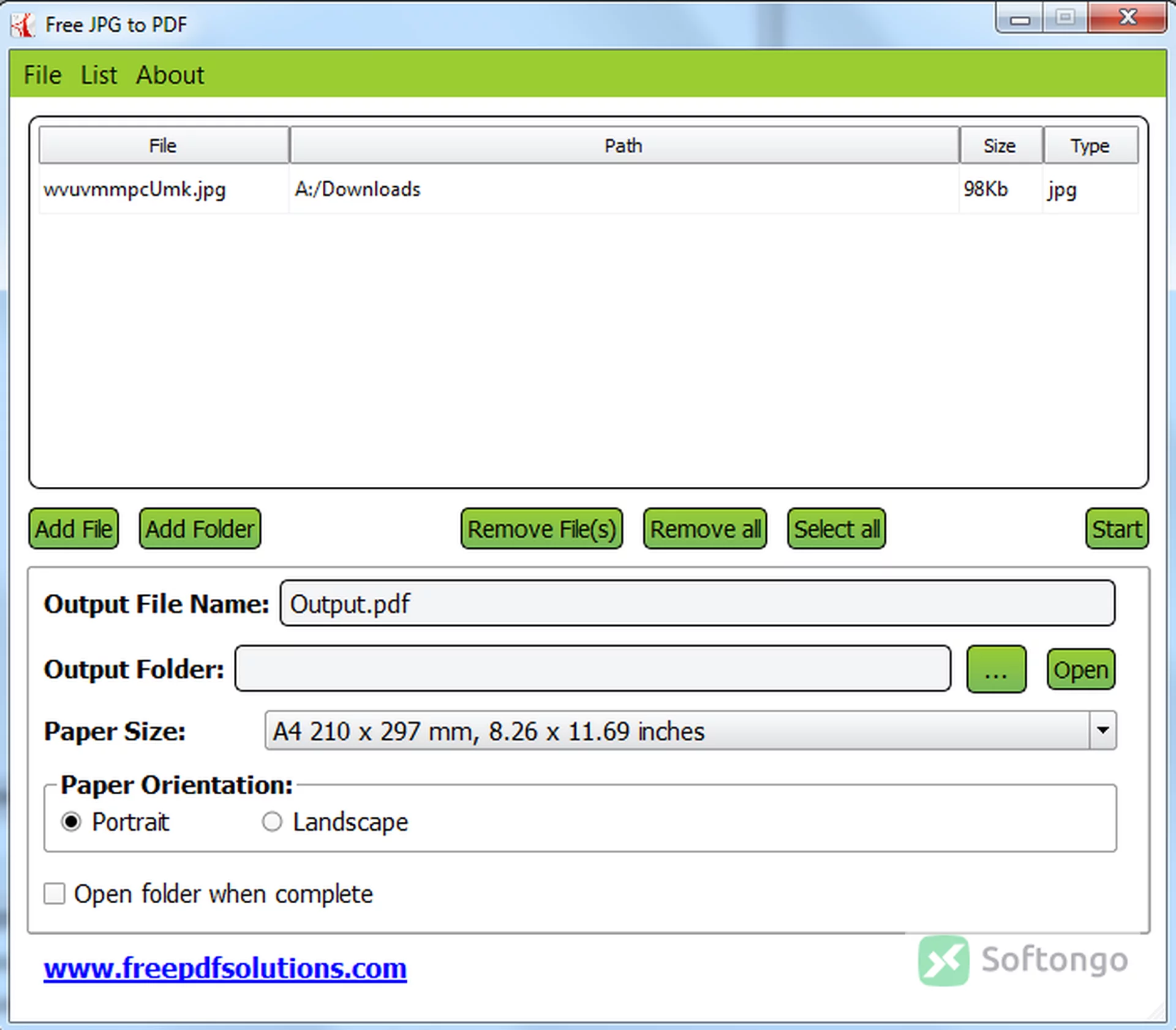 JPG To PDF Converter