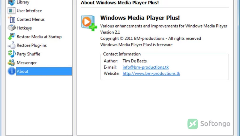 Windows Media Player Plus