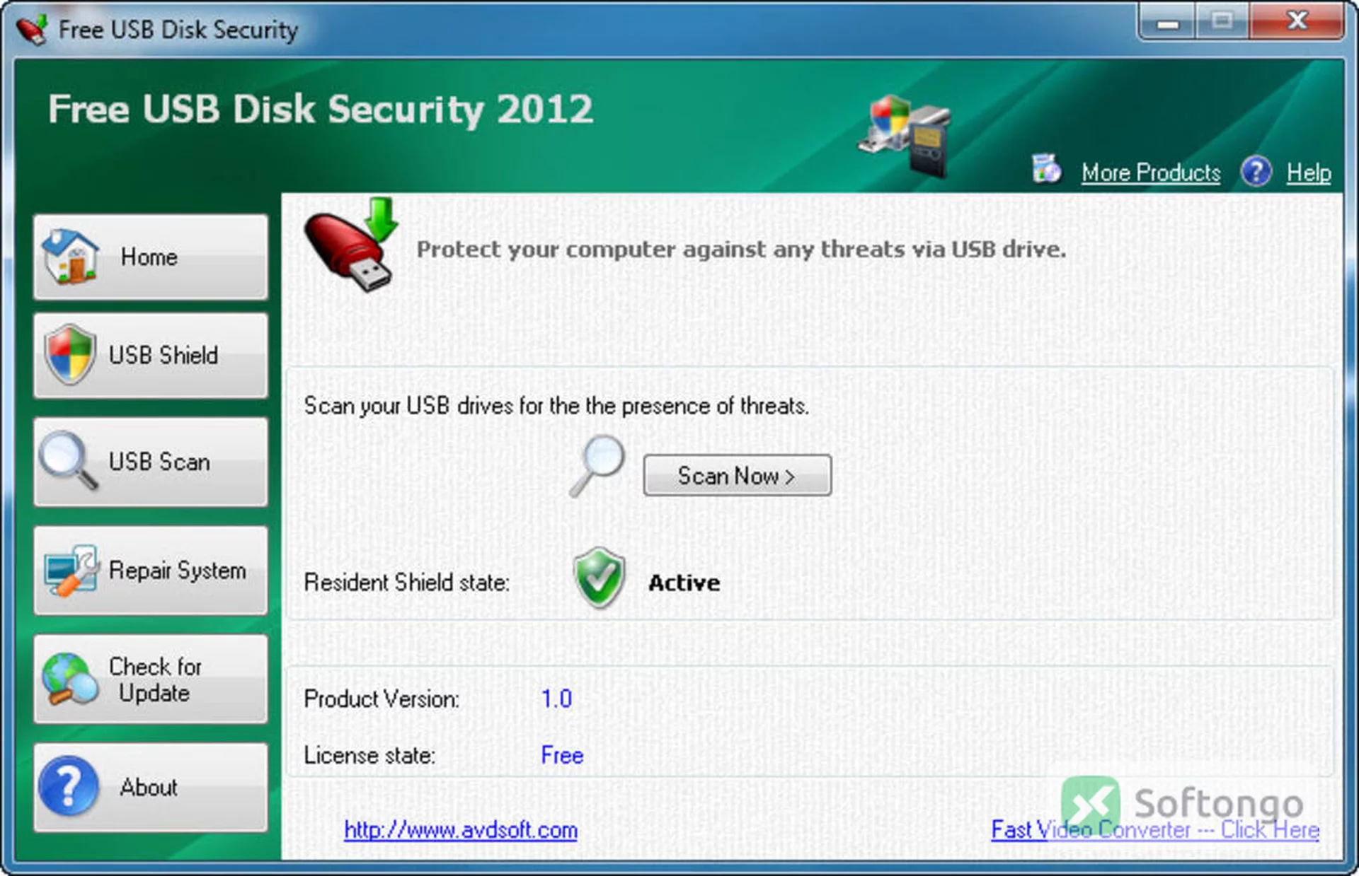 Free USB Disk Security