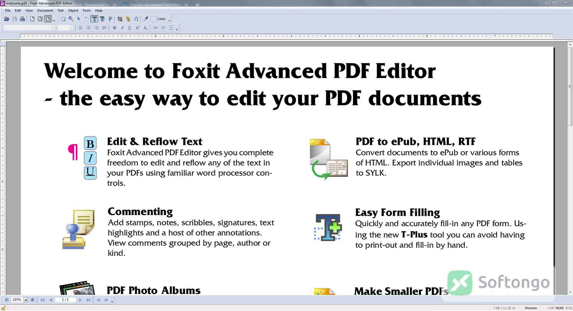 Foxit Advanced PDF Editor