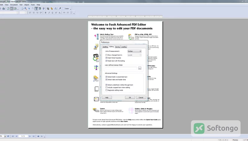 Foxit Advanced PDF Editor