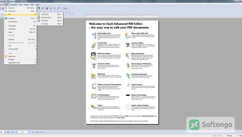 Foxit Advanced PDF Editor