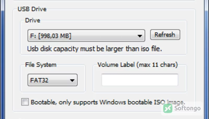 ISO to USB