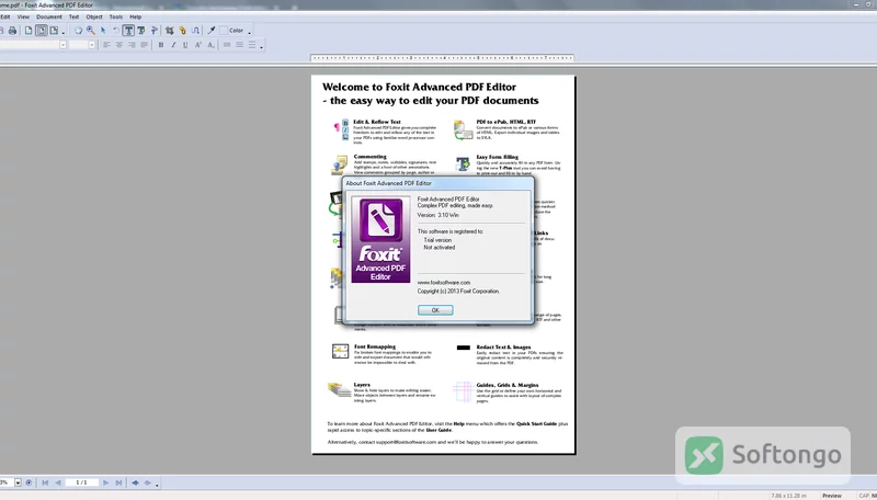 Foxit Advanced PDF Editor