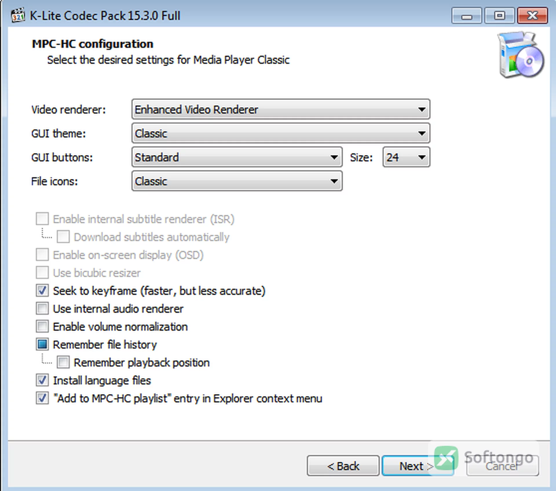 K-Lite Codec Pack