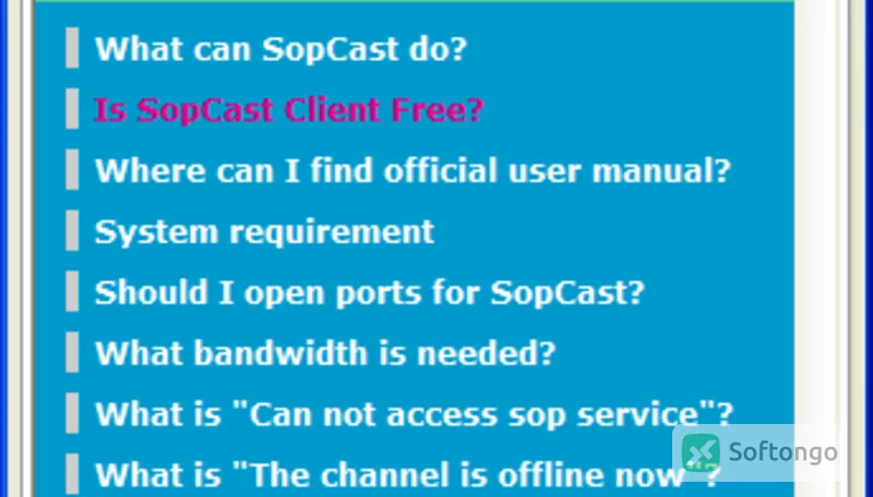 SopCast