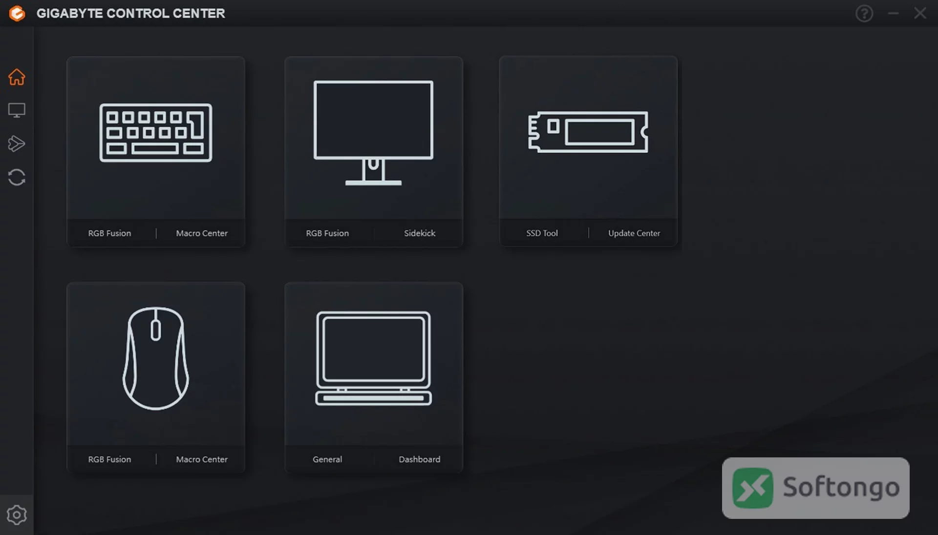 GIGABYTE Control Center