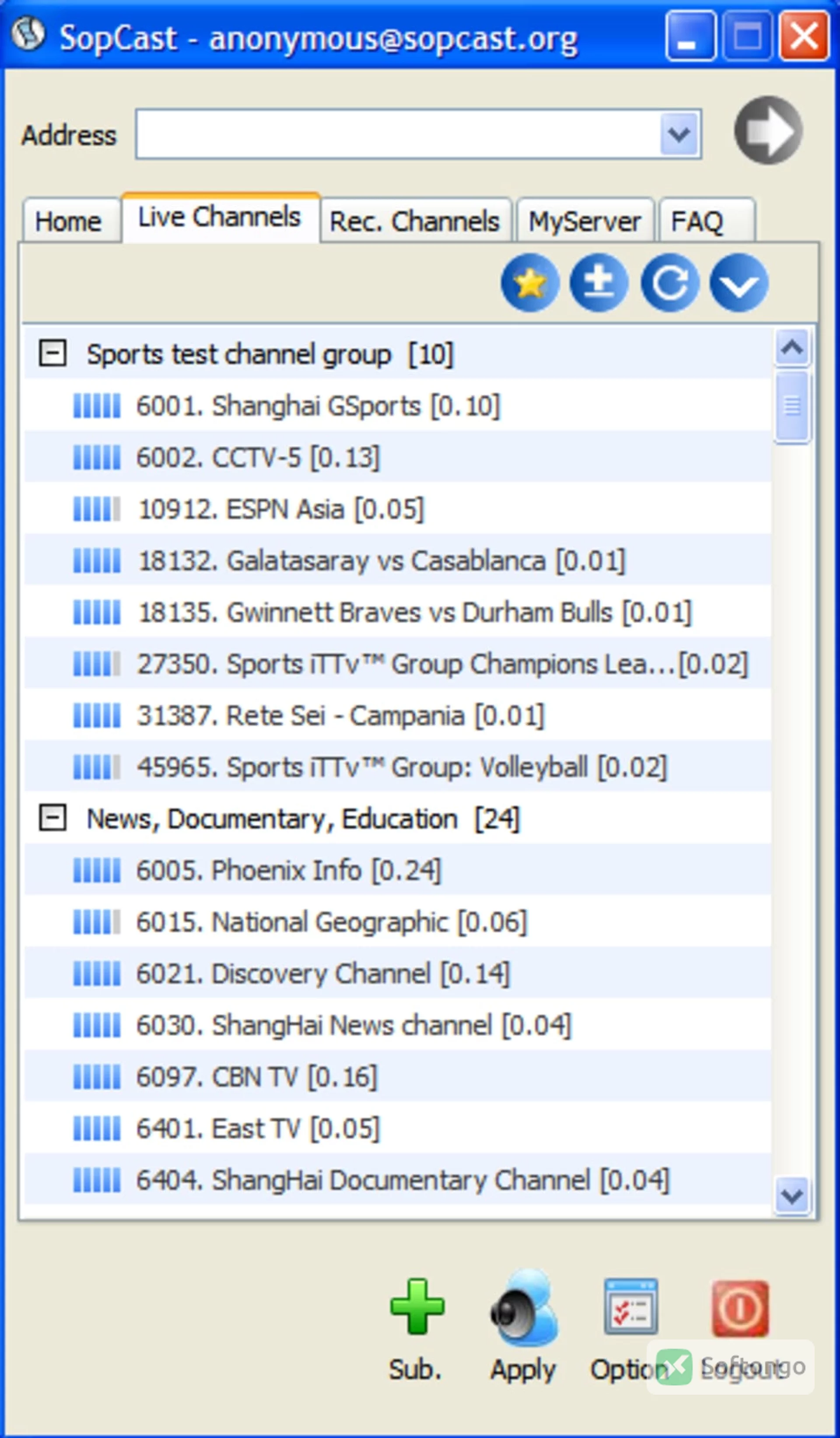 SopCast