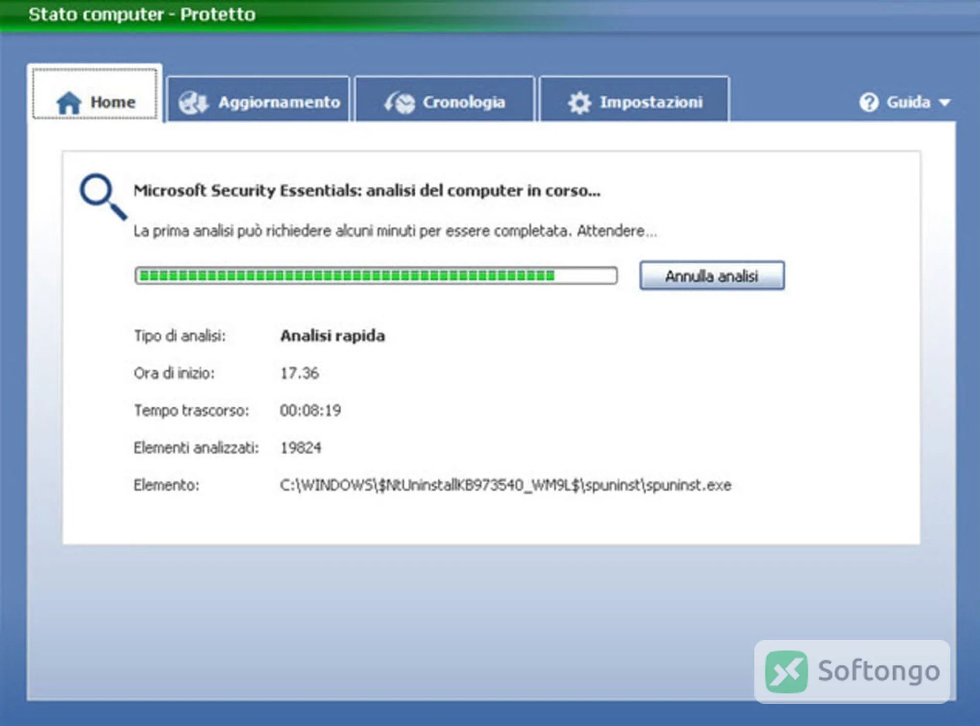 Microsoft Security Essentials