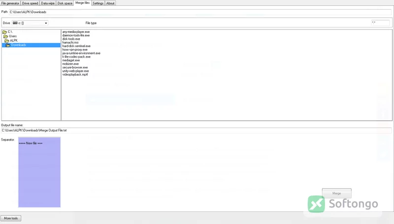Disk tools