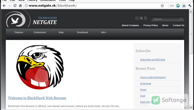 BlackHawk Web Browser