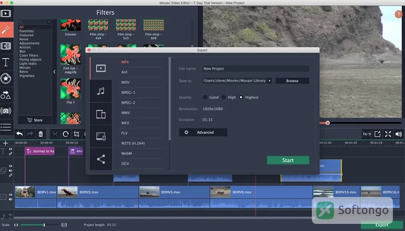 Movavi Video Editor