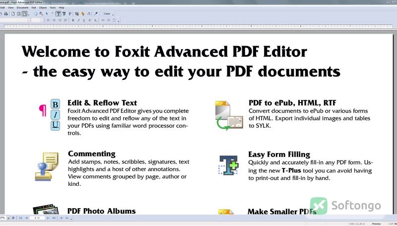 Foxit Advanced PDF Editor