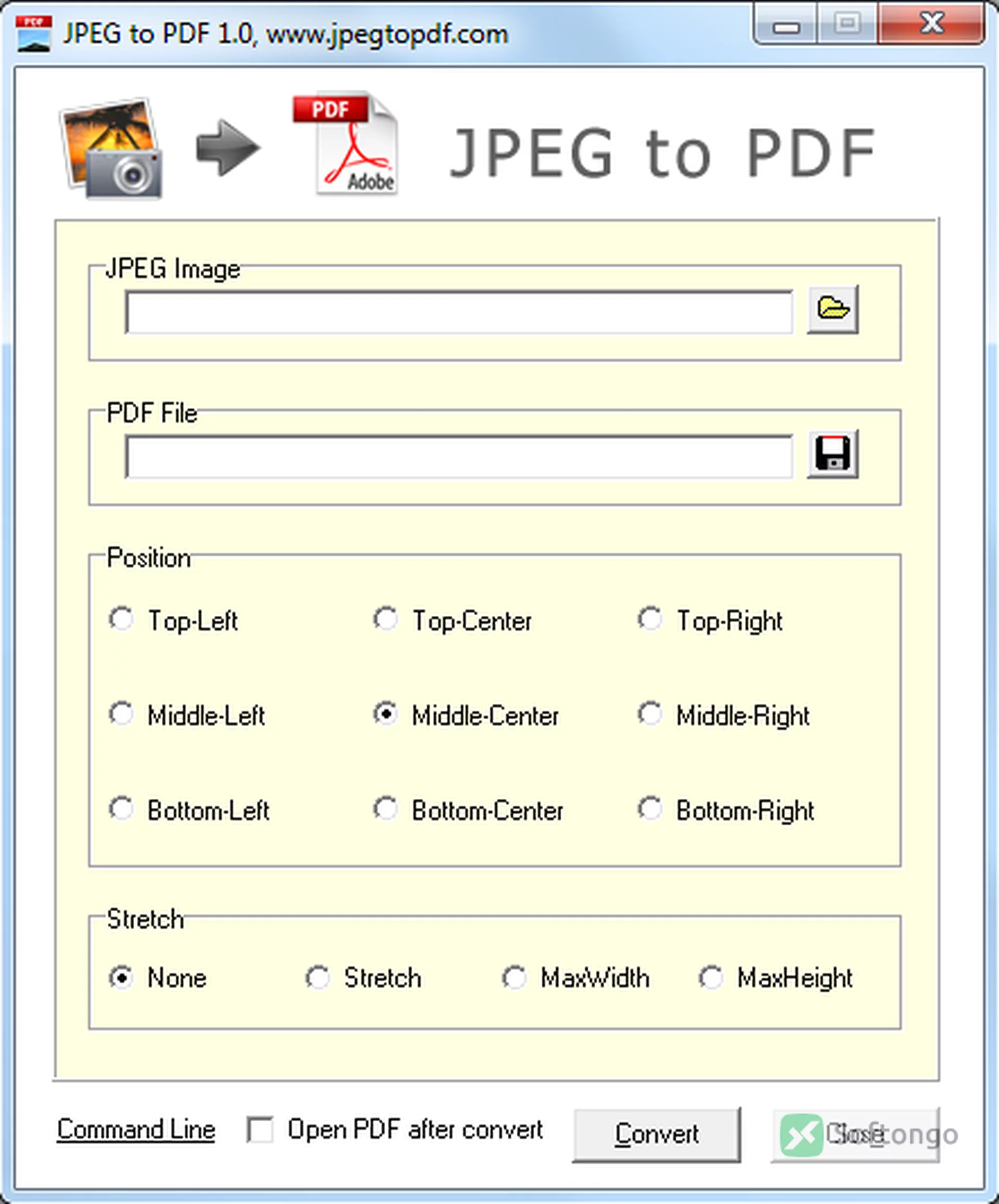 JPEG to PDF
