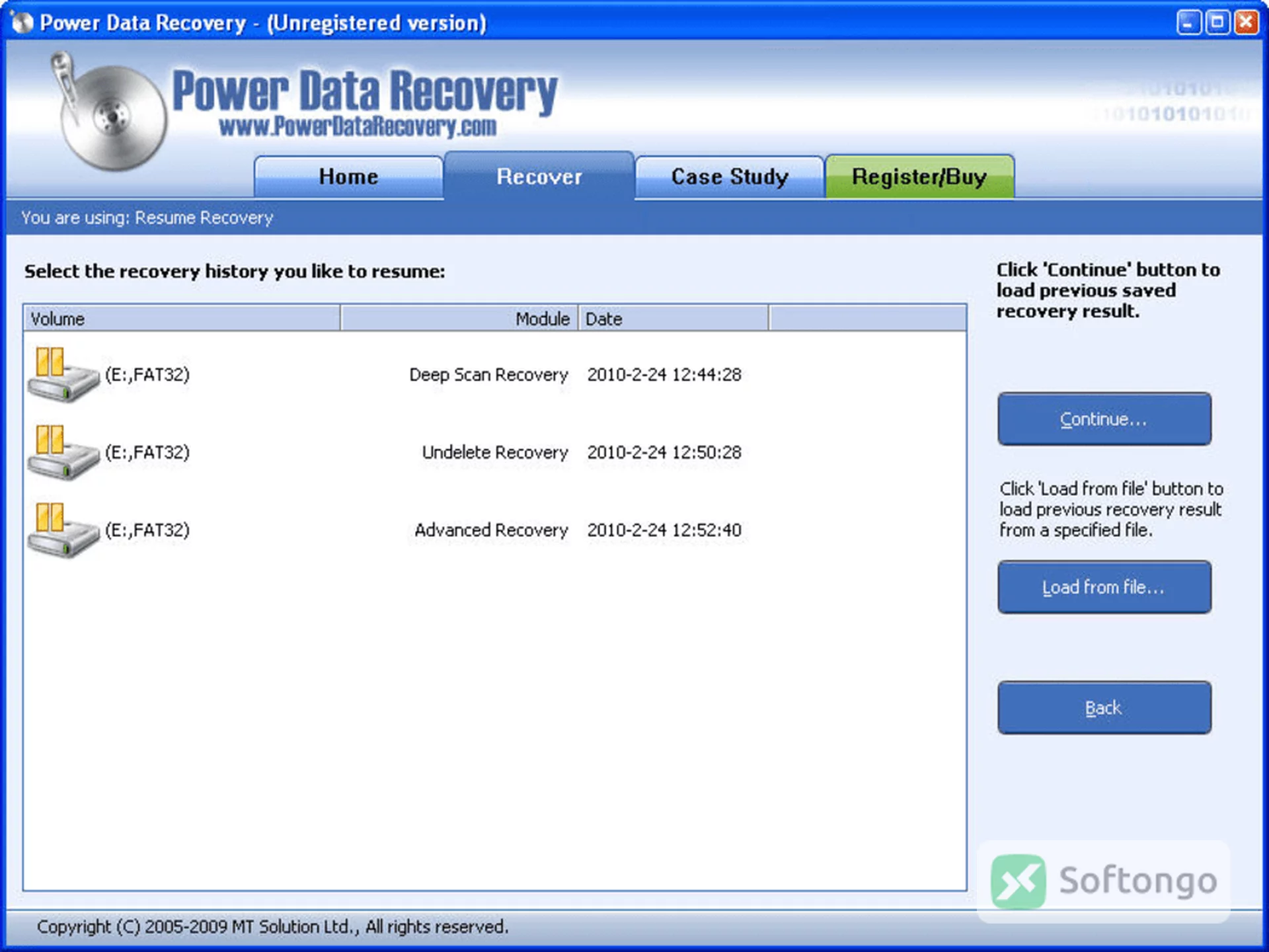Power Data Recovery