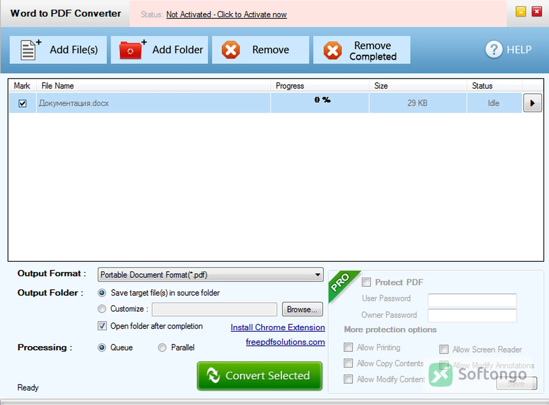 Free Word to PDF Converter