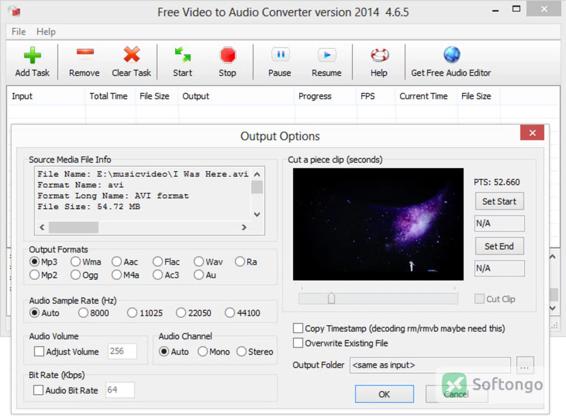 Free Video To Audio Converter