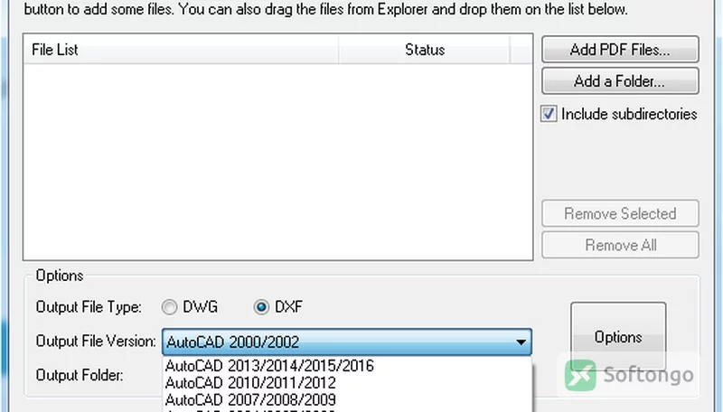 Any PDF to DWG Converter